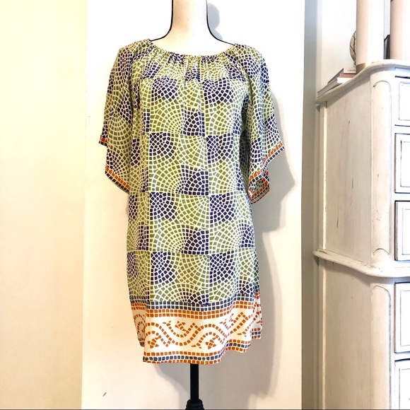 Tolani Dresses & Skirts - NWT Tolani 100% Silk Peasant Dress. Size M